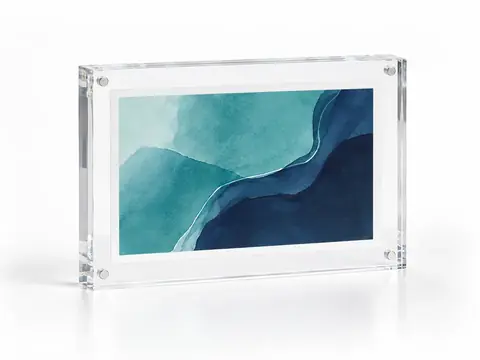 Acrylic Frames — illustrative product concept on a clean background