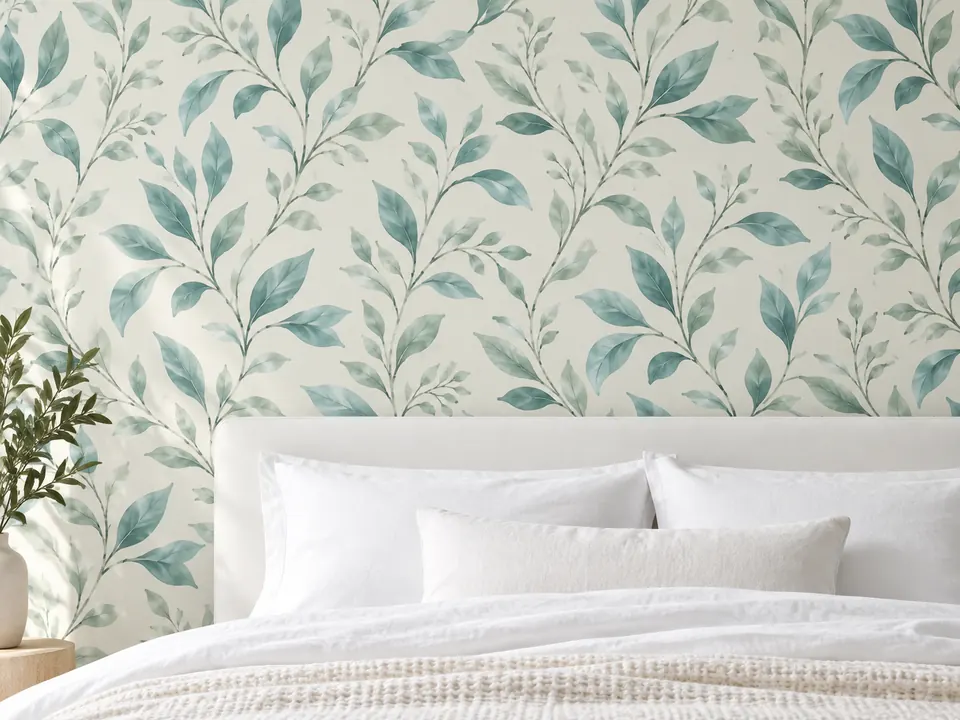 Bedroom Wallpaper — illustrative example showing the product in use
