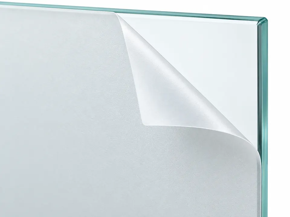 Blank Frosted Stickers — close-up of the illustrative product materials and finish