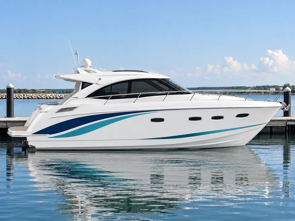 Boat & Yacht Branding — illustrative example showing the product in use