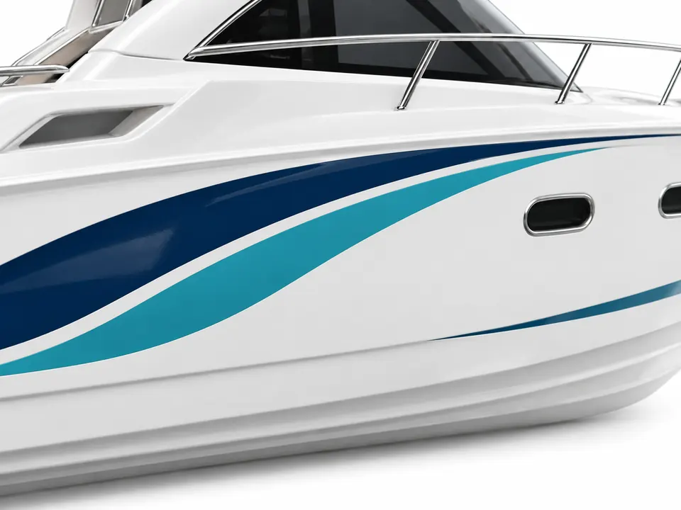 Boat & Yacht Branding — close-up of the illustrative product materials and finish