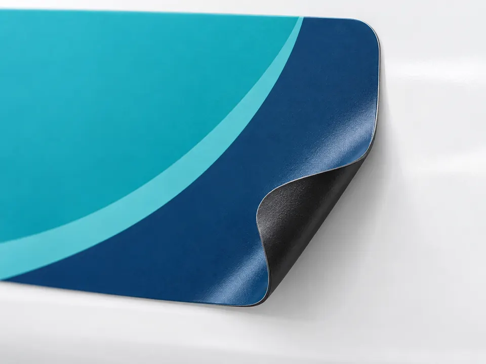 Car Magnets — close-up of the illustrative product materials and finish
