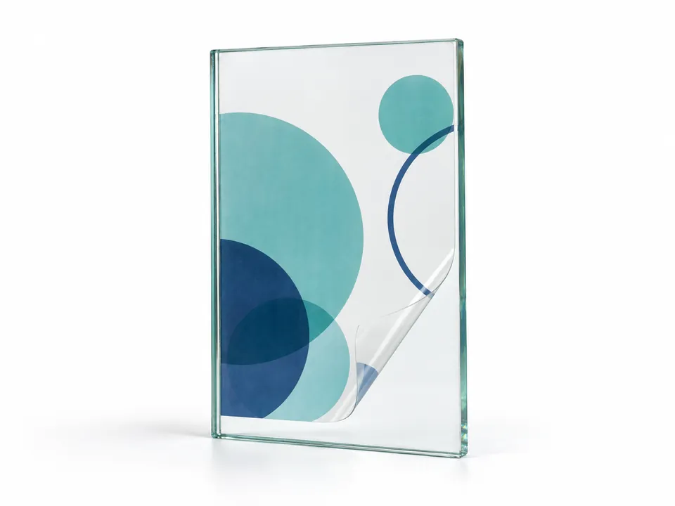 Clear Static Cling — illustrative product concept on a clean background