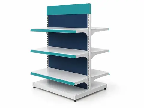 Floor Display Gondolas — illustrative product concept on a clean background