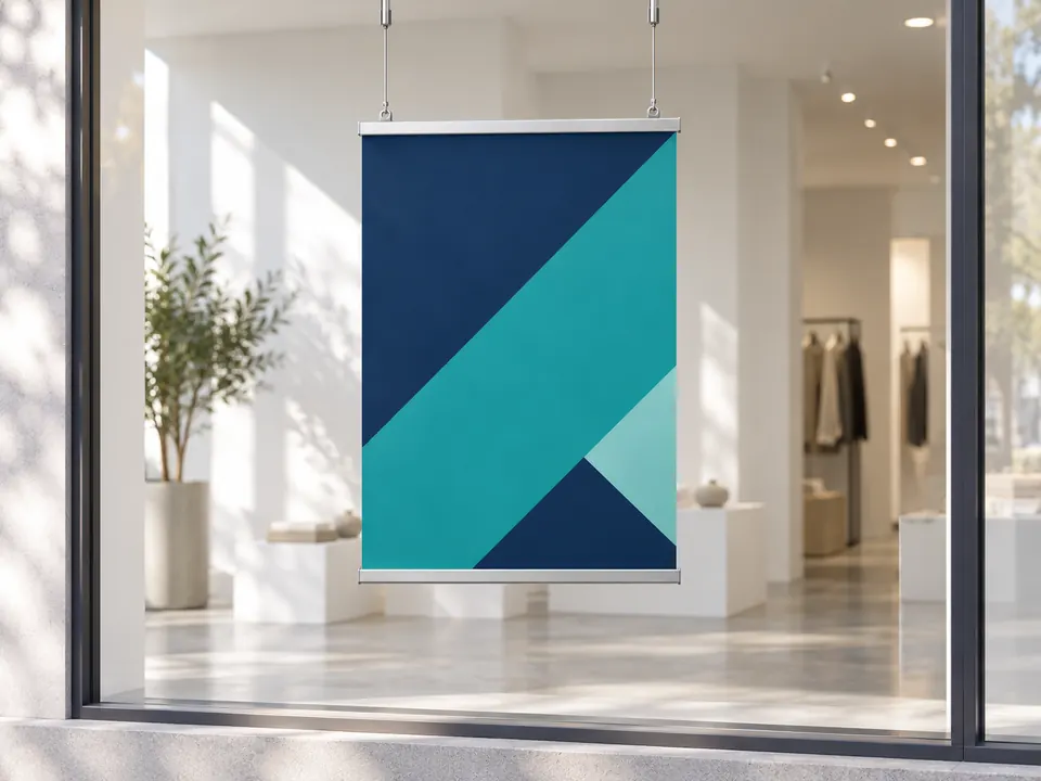 Hanging Posters — illustrative example showing the product in use