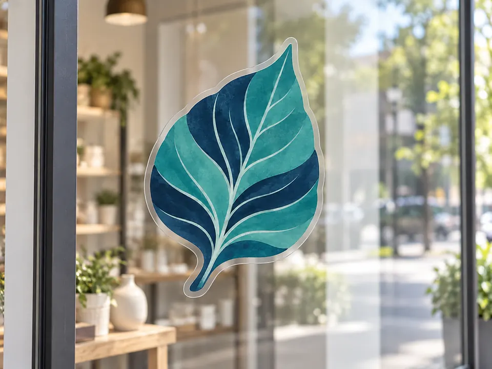 Shape Cut Out Cling — illustrative example showing the product in use