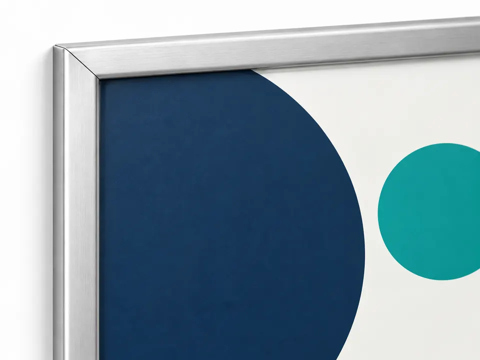 Wall Mounted Posters — close-up of the illustrative product materials and finish