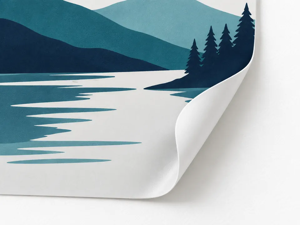 Wall Stickers — close-up of the illustrative product materials and finish