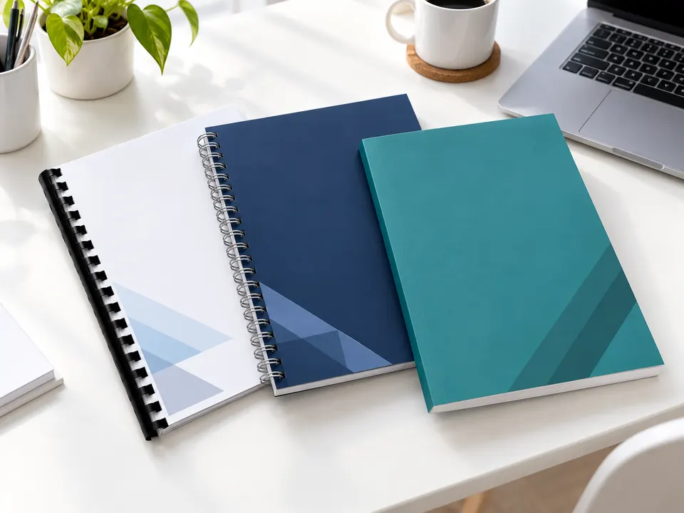 Binding — illustrative example showing the product in use