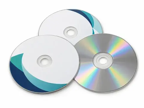 CD & DVD Printing — illustrative product concept on a clean background
