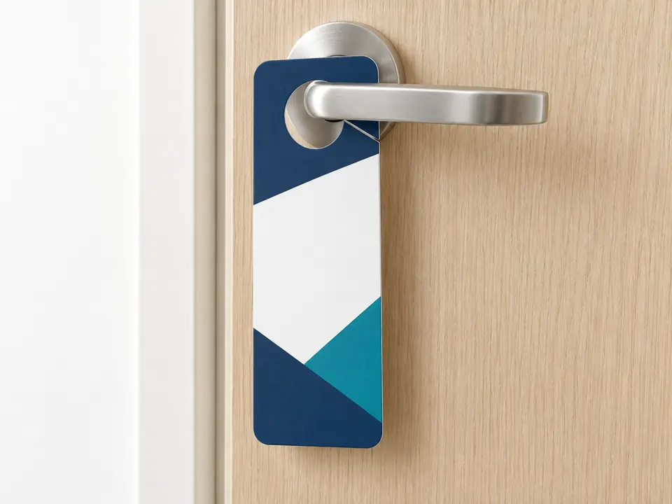 Door Hangers — illustrative example showing the product in use