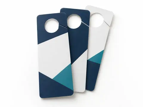Door Hangers — illustrative product concept on a clean background