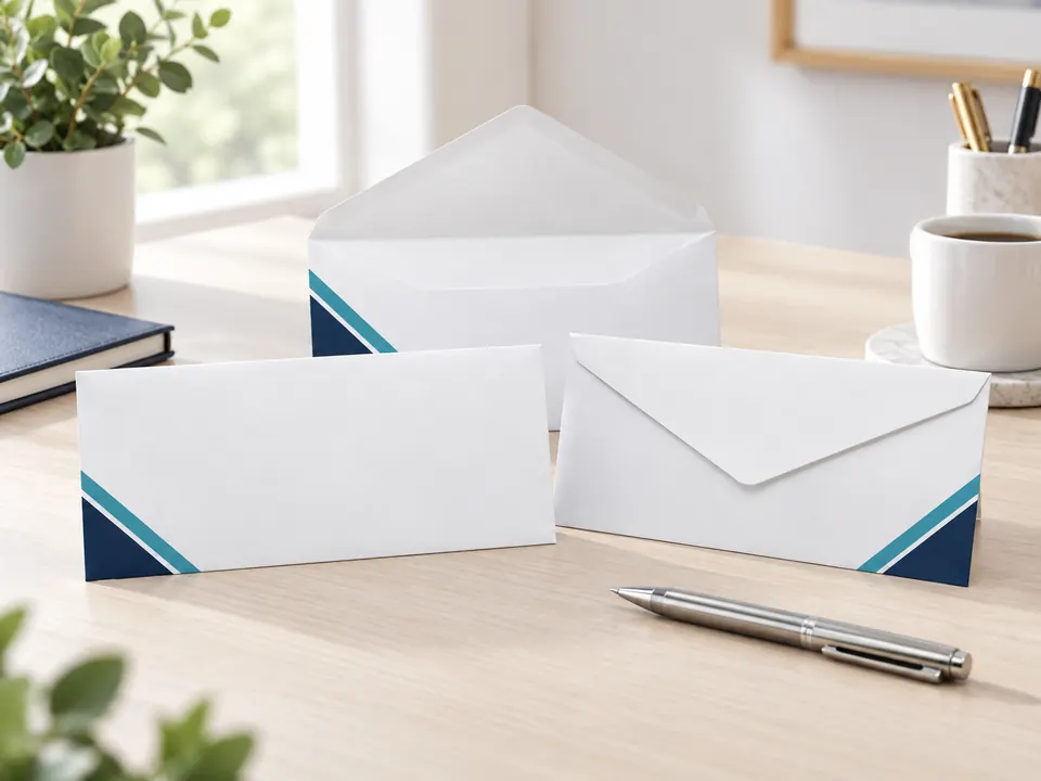 Envelopes — illustrative example showing the product in use