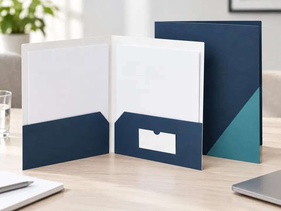 Folders — illustrative example showing the product in use