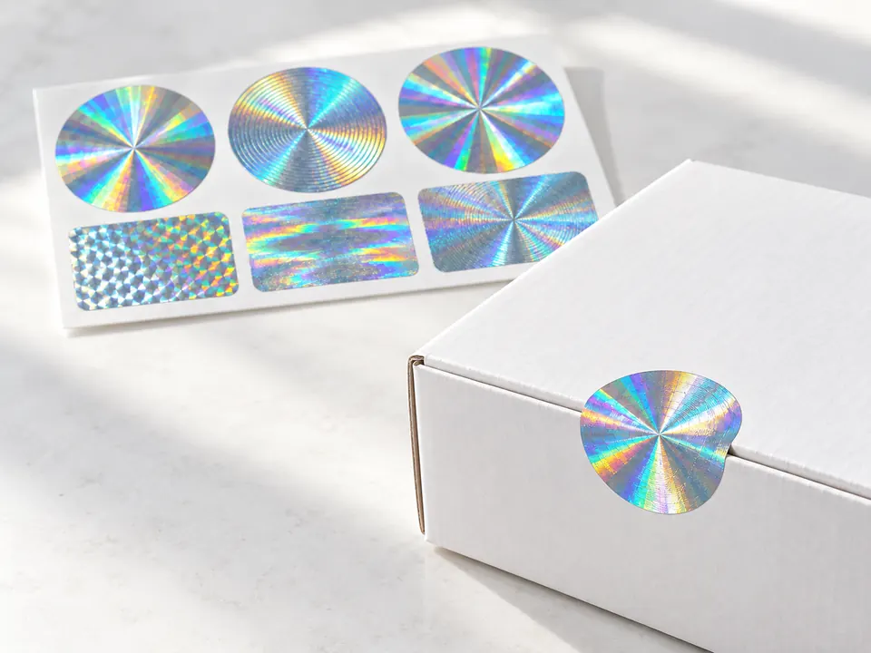 Hologram Stickers — illustrative example showing the product in use