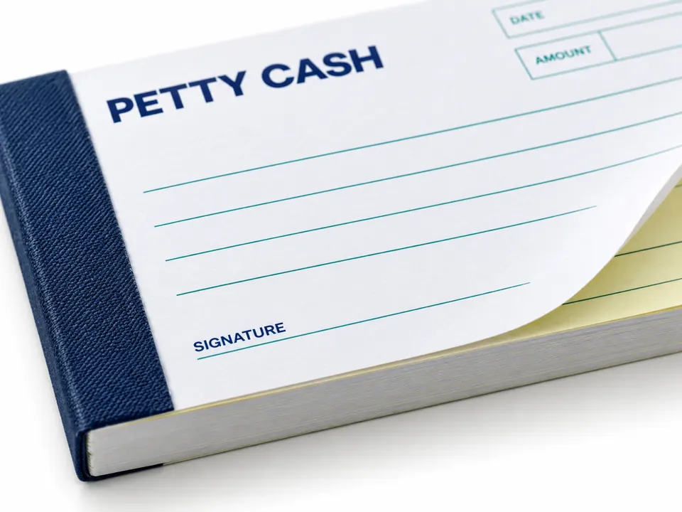 Petty Cash Vouchers — close-up of the illustrative product materials and finish