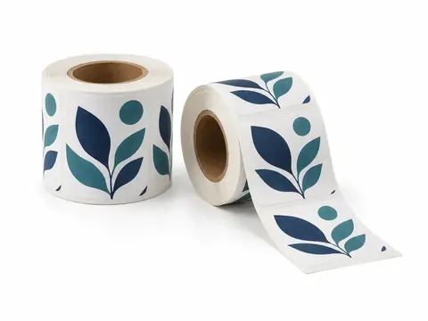 Roll Label Stickers — illustrative product concept on a clean background