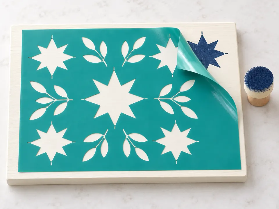 Stencil Stickers — illustrative example showing the product in use