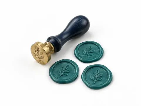 Wax Seals — illustrative product concept on a clean background