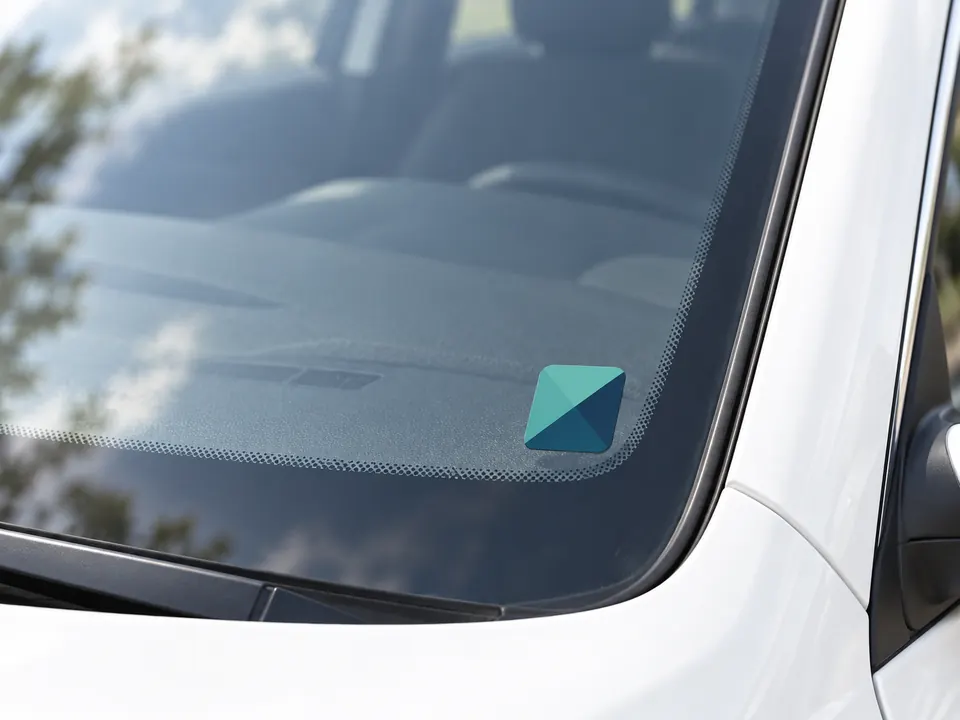 Windshield Stickers — illustrative example showing the product in use
