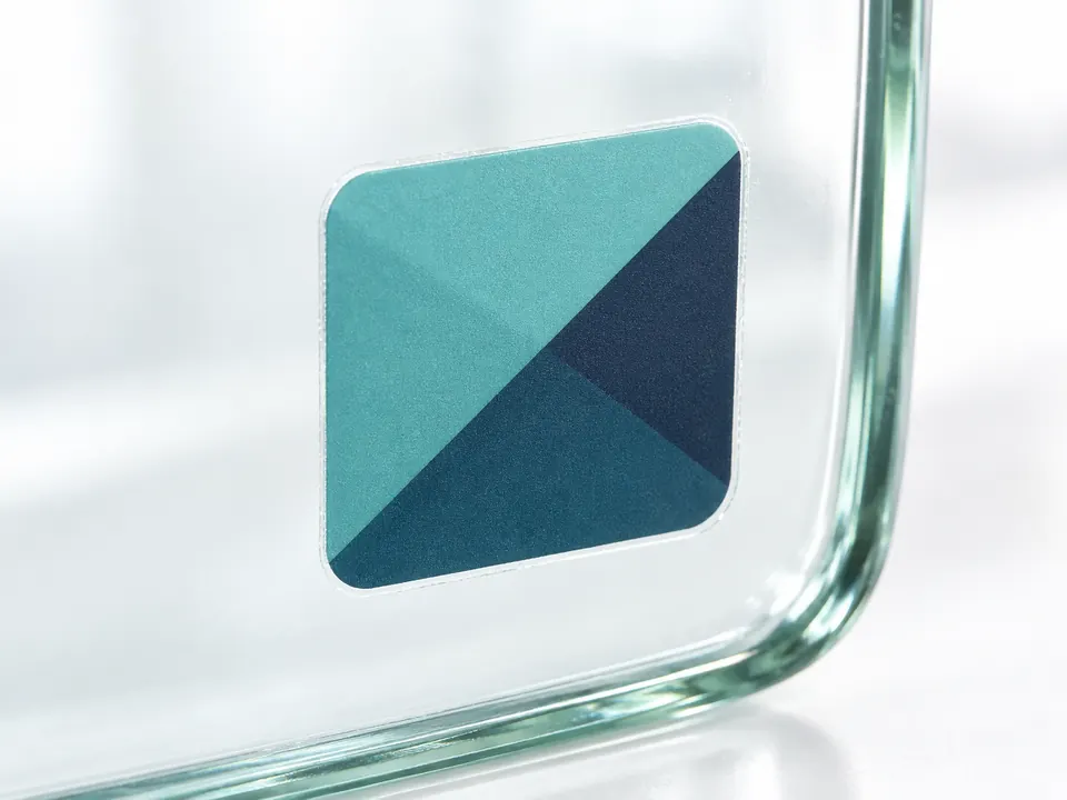 Windshield Stickers — close-up of the illustrative product materials and finish