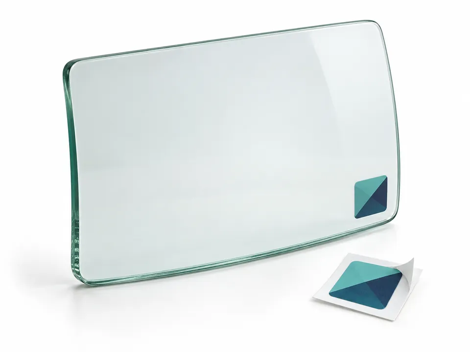 Windshield Stickers — illustrative product concept on a clean background