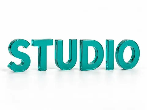 Acrylic Letters — illustrative product concept on a clean background