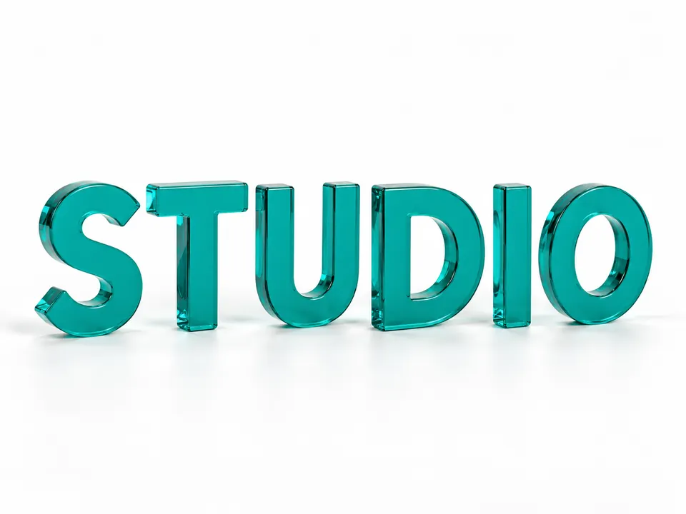 Acrylic Letters — illustrative product concept on a clean background