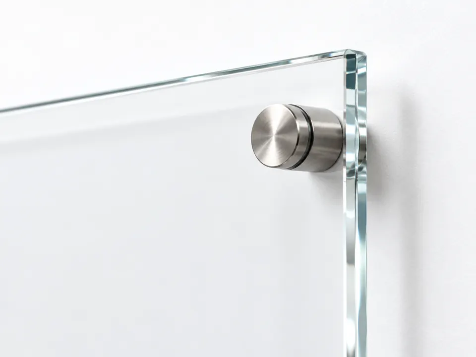 Acrylic Signage Boards — close-up of the illustrative product materials and finish