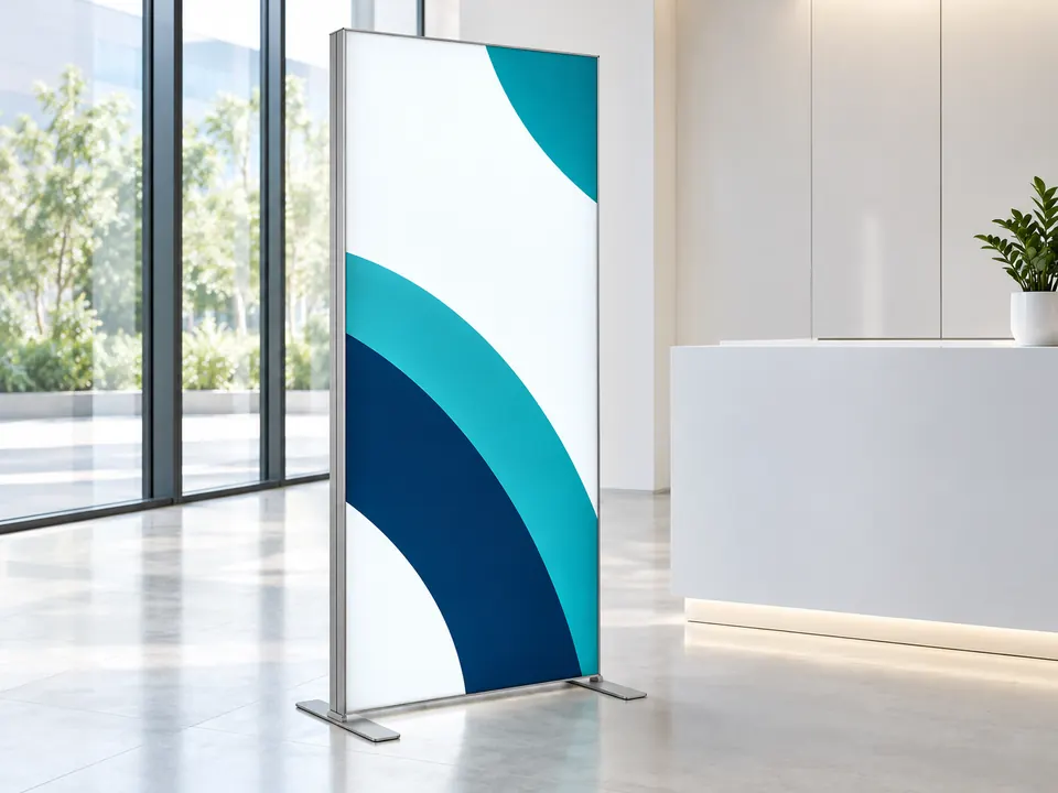 Fabric Light Boxes — illustrative example showing the product in use