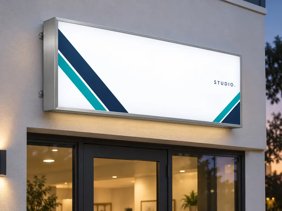 Flex Face Light Boxes — illustrative example showing the product in use