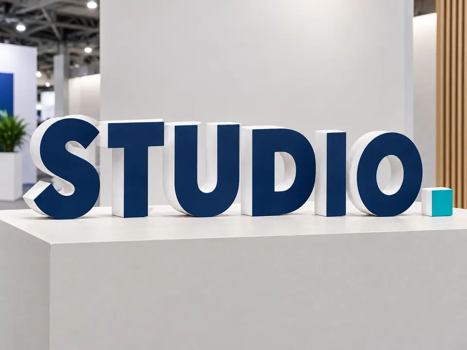 Forex & Foam Letters — illustrative example showing the product in use