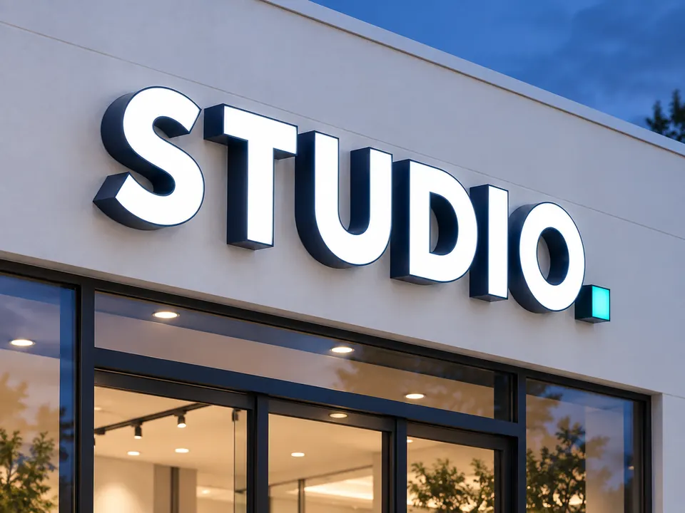 Frontlit Signage — illustrative example showing the product in use