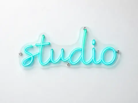 Neon Signage — illustrative product concept on a clean background