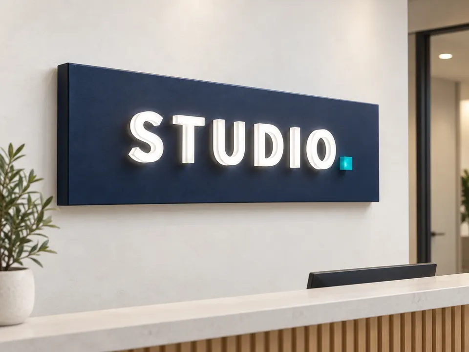 Push Through Signage — illustrative example showing the product in use
