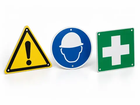 Safety Signs — illustrative product concept on a clean background