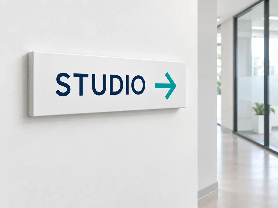 Wall Mounted Signage — illustrative example showing the product in use