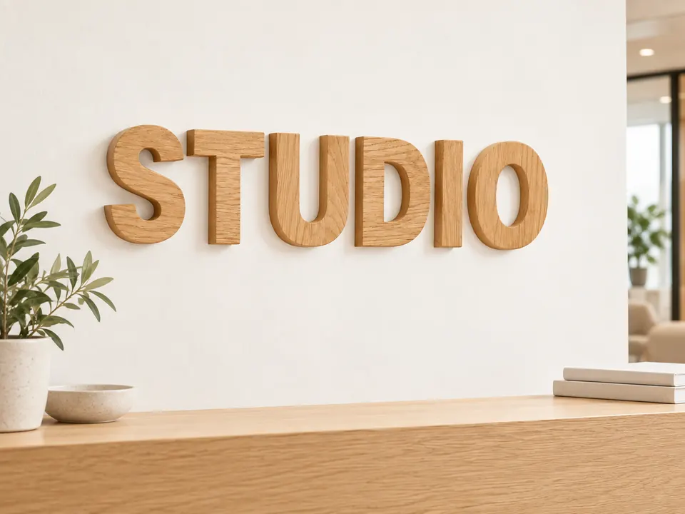Wooden Letters — illustrative example showing the product in use